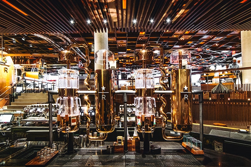 The Experience Bar in the New York Roastery