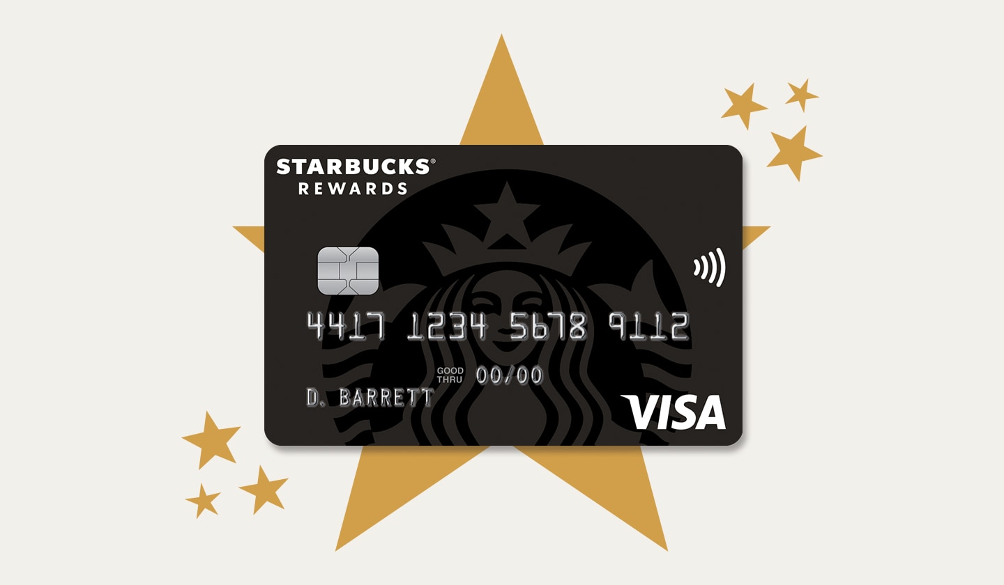 Starbucks® Rewards Visa® Credit Card 4500 Stars Super Starifying Banner