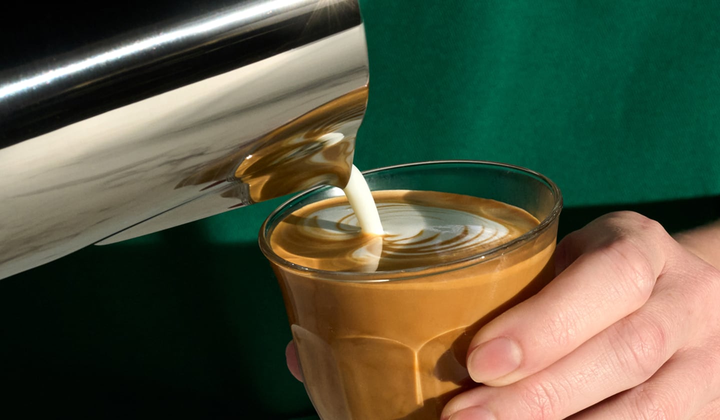 Nondairy beverages with no additional charge