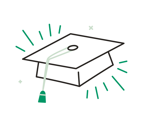 graduation cap icon