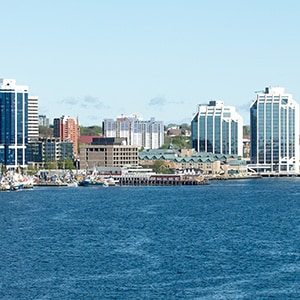 Halifax skyline.