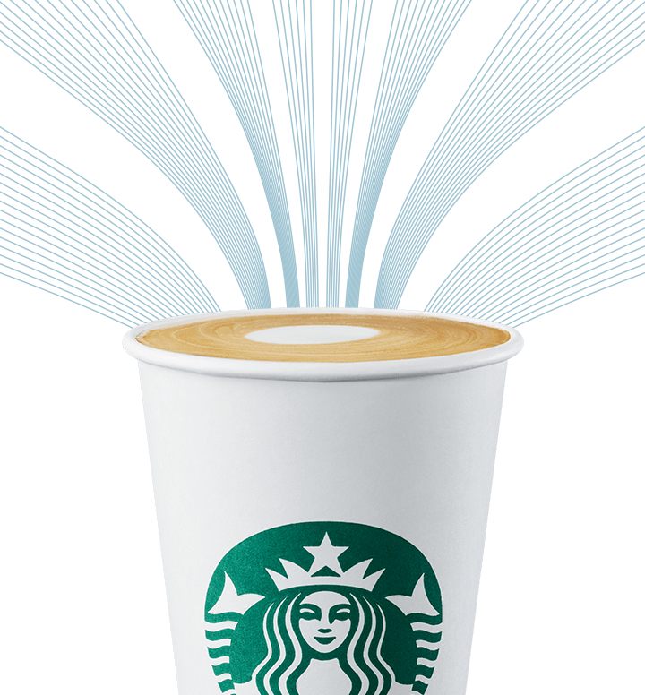 Alt dairy beverage in a to-go Starbucks cup