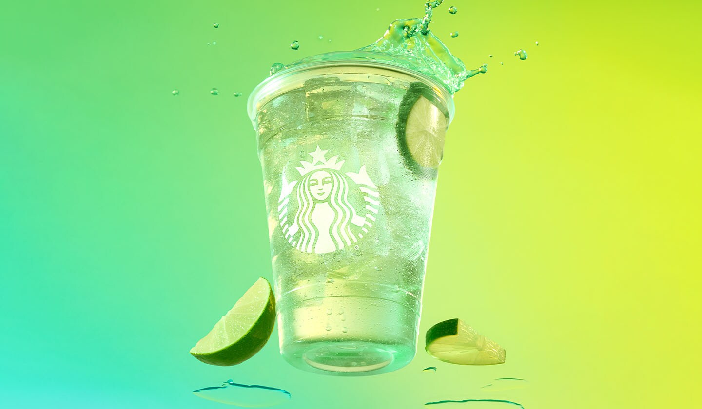 Cool Lime Starbucks Refreshers® beverage