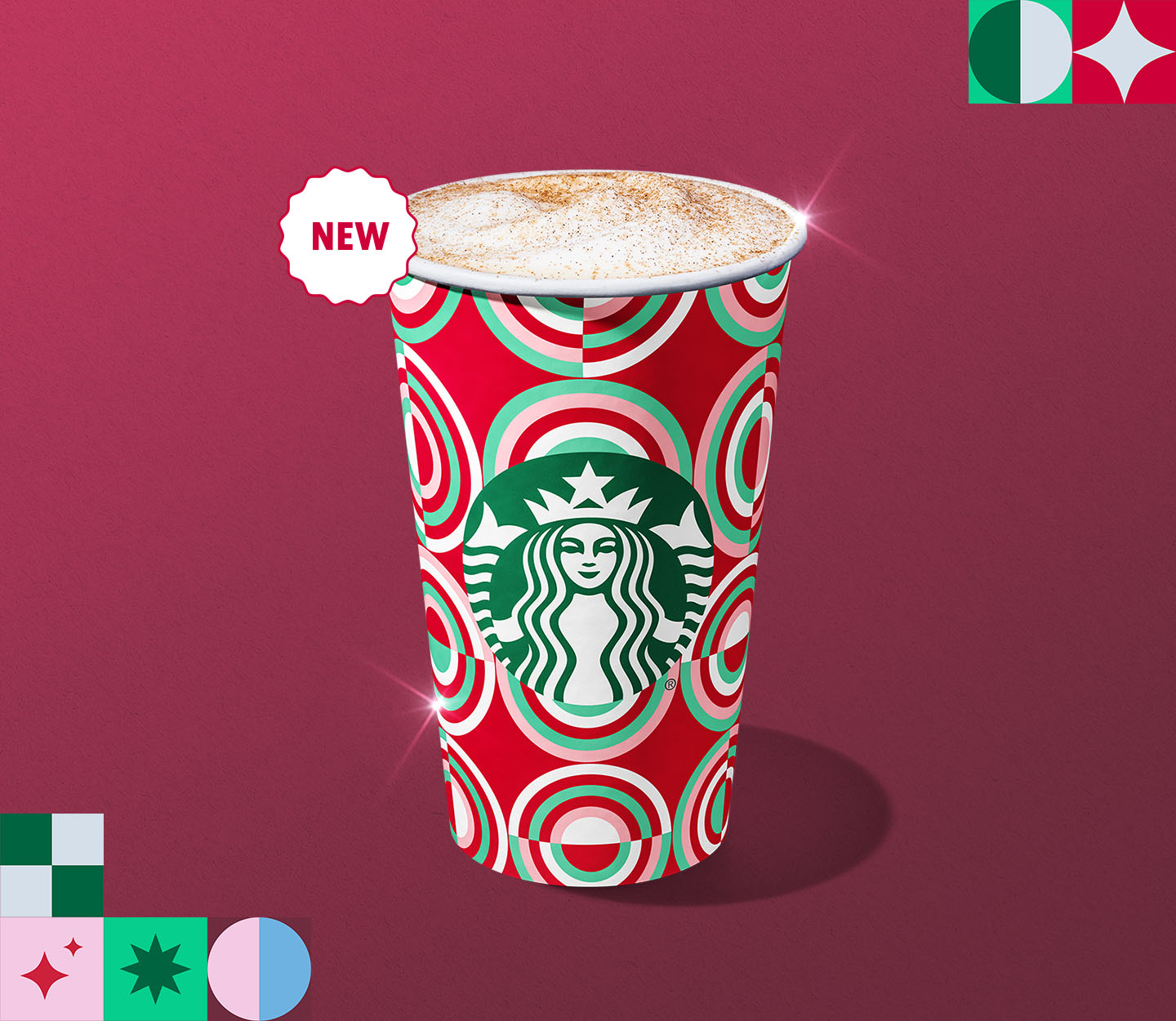 New | Starbucks Holiday Oat Nog Latte