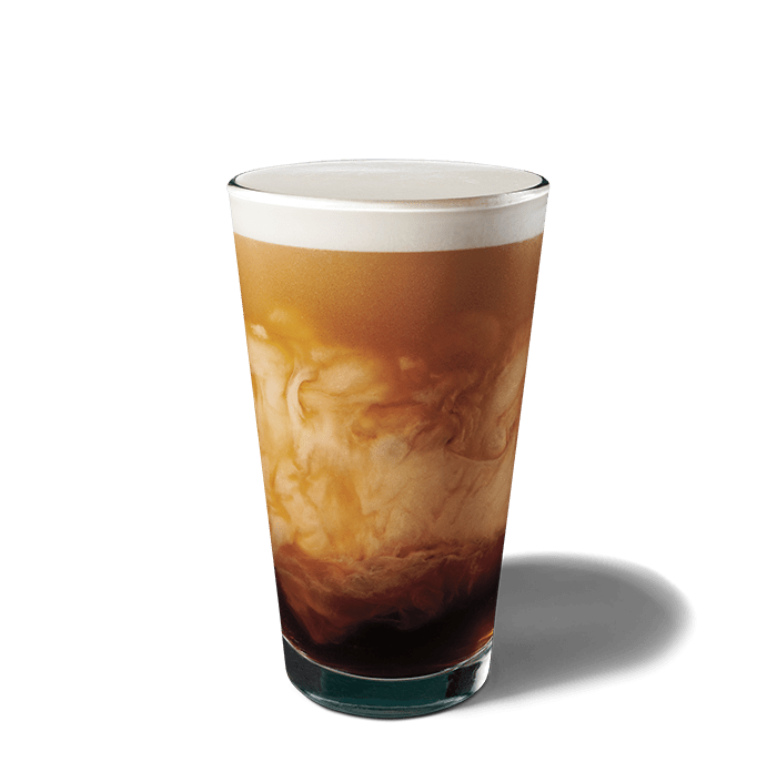 Café nitro infusé à froid avec crème sucrée