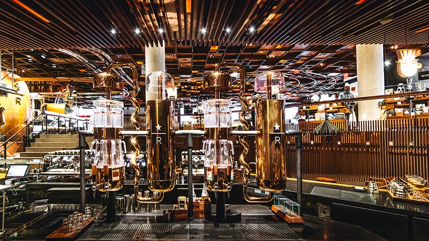 The Experience Bar in the New York Roastery