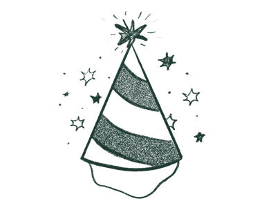 Chapeau de fête. Illustration.